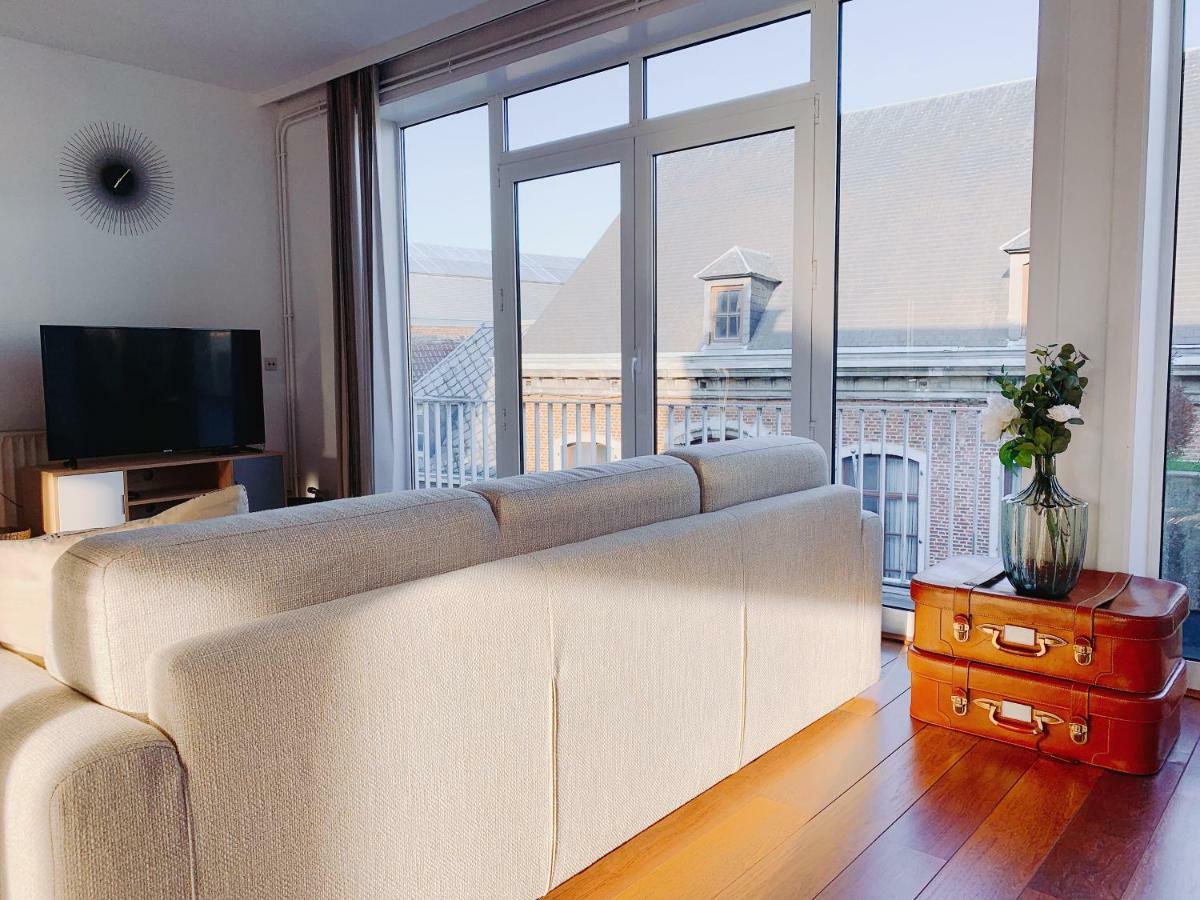 Luxury Apart' Mons City Center With Terrace Apartment Ngoại thất bức ảnh