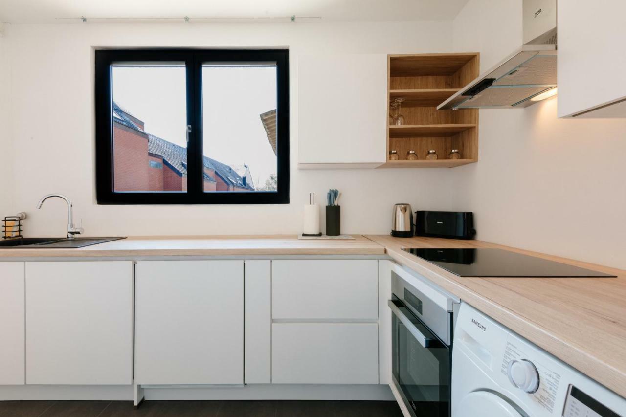 Luxury Apart' Mons City Center With Terrace Apartment Ngoại thất bức ảnh